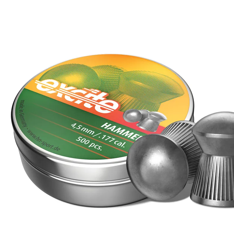 Munitie aer compirmat Haendler & Natermann Excite Hammer 4,5 mm | 0.51 g.