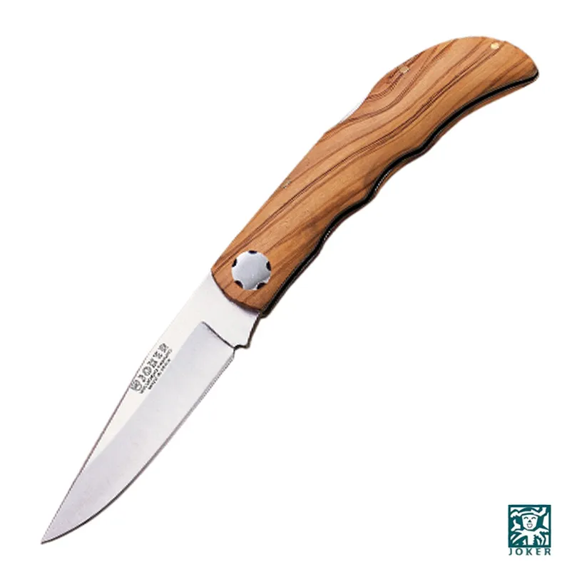 Briceag Joker NO68 Pointer, maner din lemn Olive, tais de 9 cm