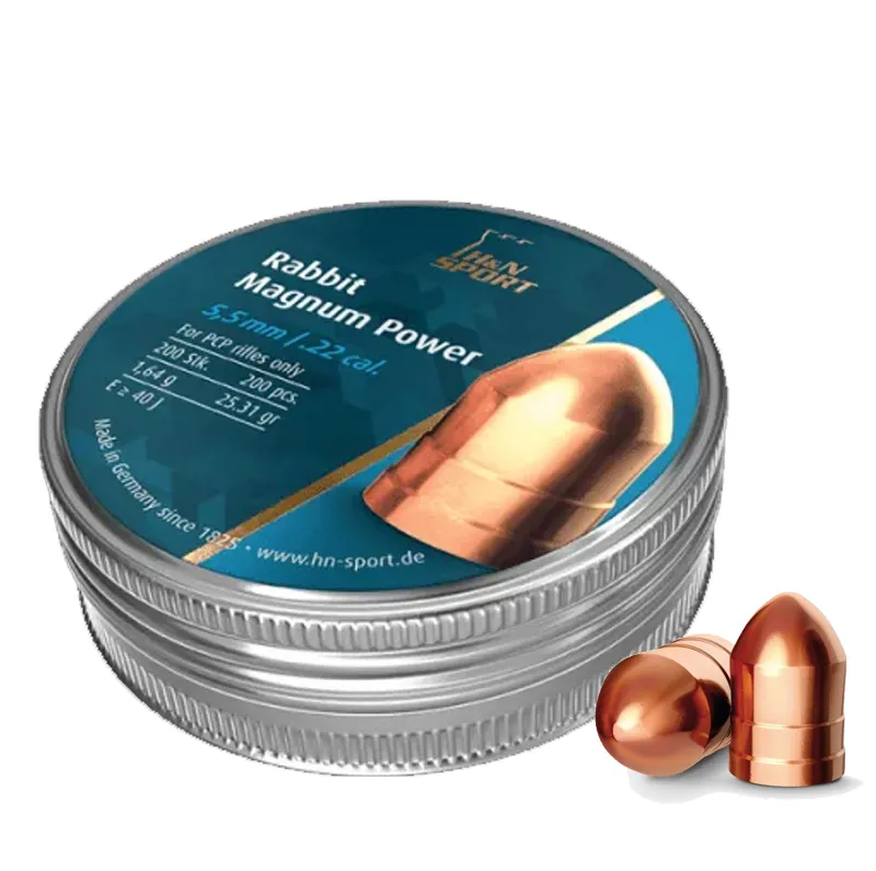 Munitie aer compirmat Haendler & Natermann Rabbit Magnum Power 5,5 mm | 1.64 g.