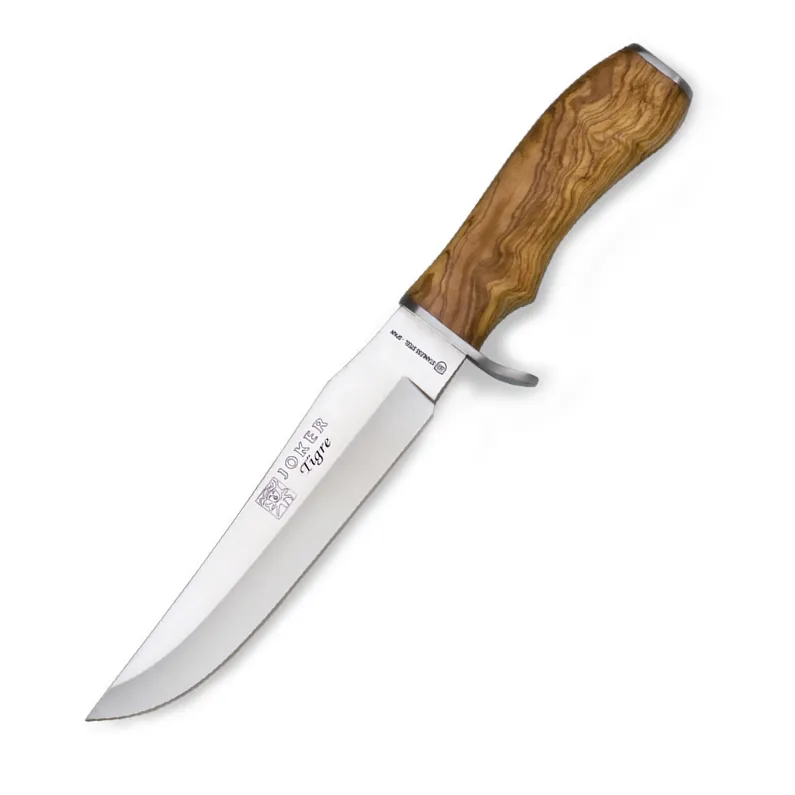 Cutit Joker CO34 Tigre, maner din lemn, tais: 170 mm