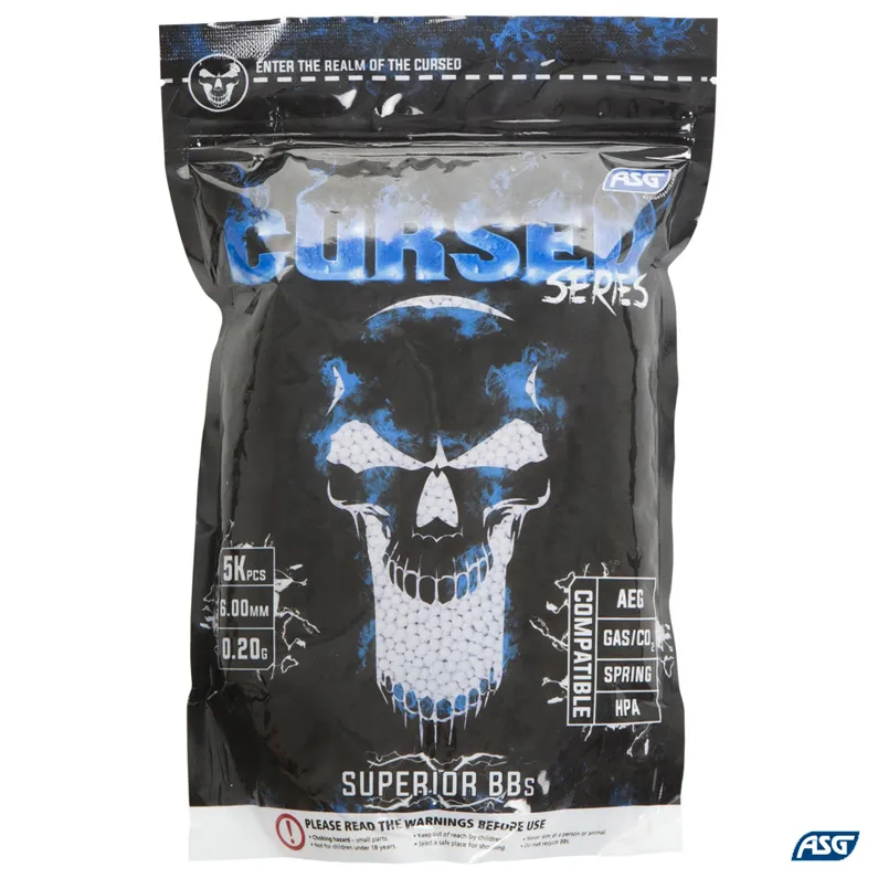 Bile airsoft 6mm ASG Cursed | 0.20 g | 5000 buc