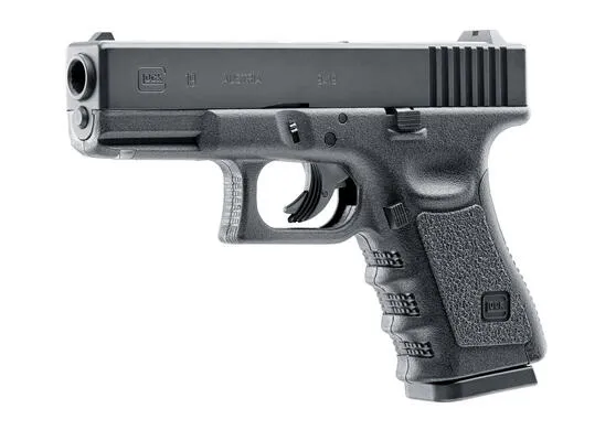 PISTOL CO2 AIRSOFT GLOCK 19 6MM 11BB 2J