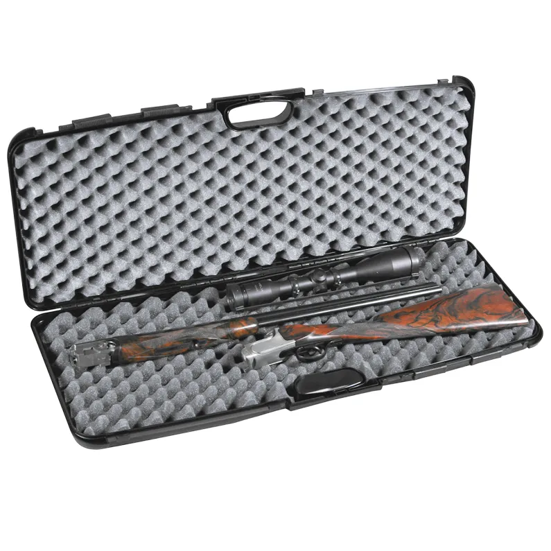 Husă armă din plastic tip valiză cu burete ptr arme lise cu lunetă, 82x30x8