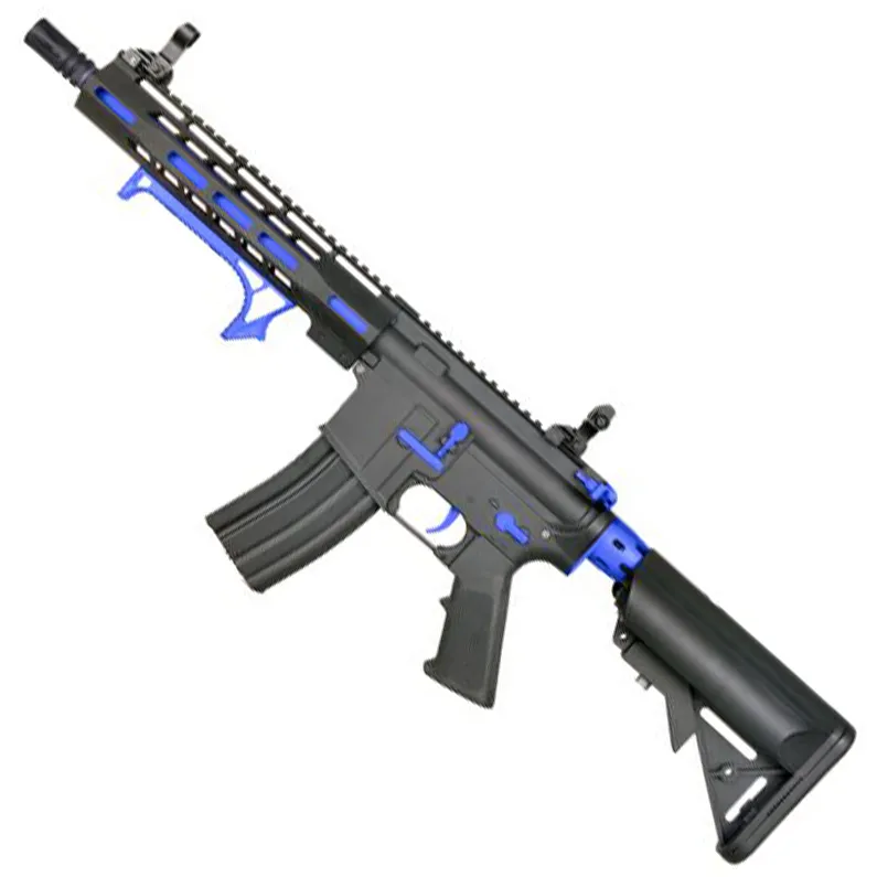 Replica airsoft Cybergun Colt M4 Hornet Blast Blue Fox, Full Metal | Electrica