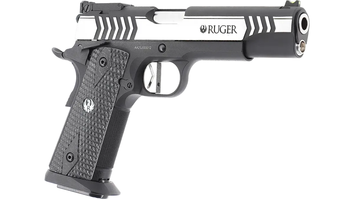 PISTOL CO2 AIRSOFT RUGER SR1911 SLV-BLK 6MM 24B