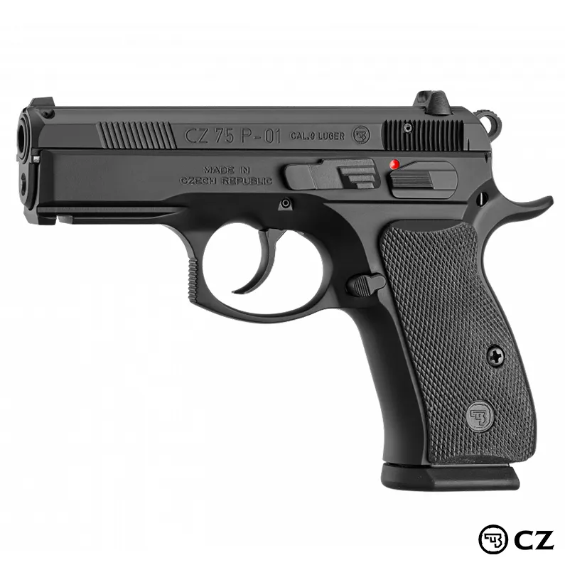 Pistol CZ 75 P-01 Steel Black | cal.: 9x19