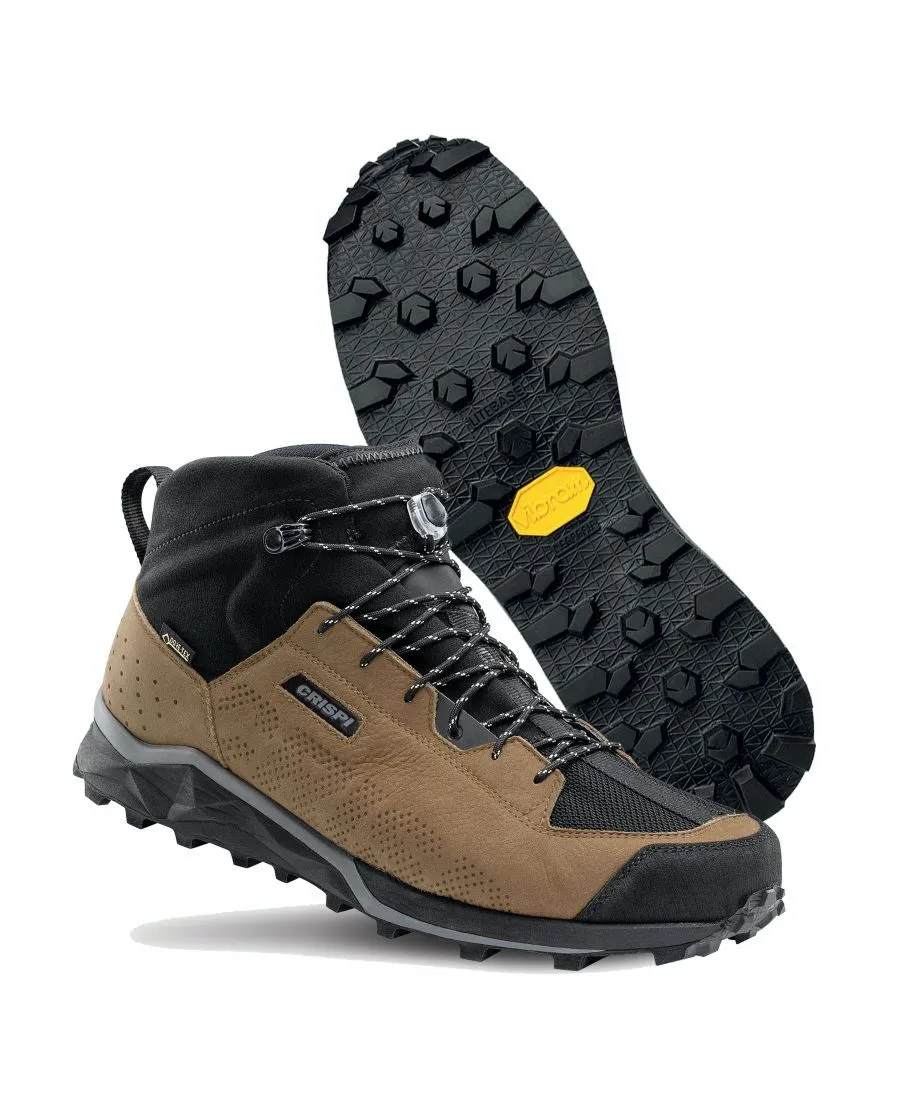 Bocanci de drumeție Crispi Attiva Mid GTX, maro (Hazelnut)