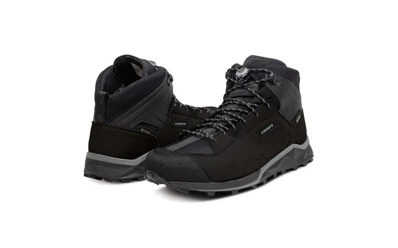 Bocanci de drumeție Crispi Attiva Mid GTX, negru