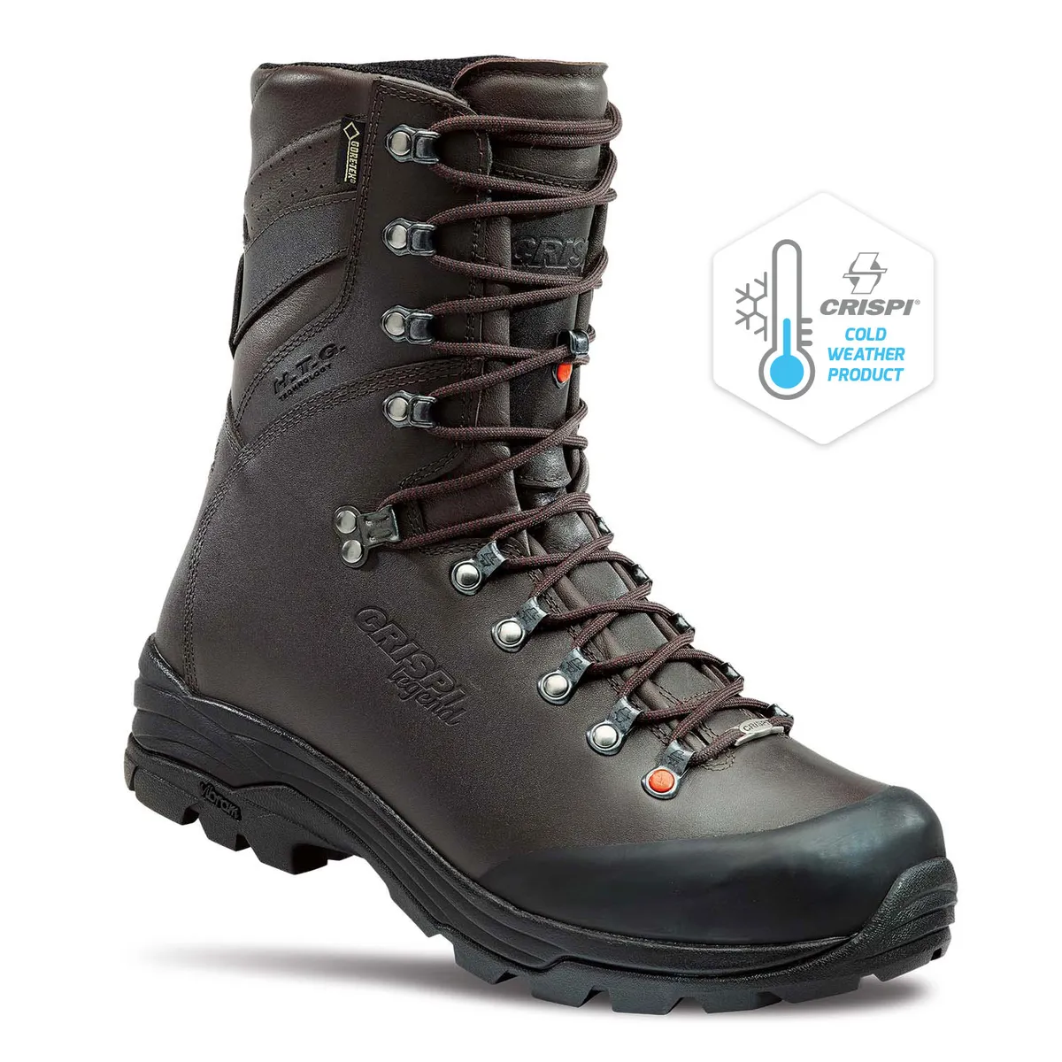 Bocanci de vânătoare de iarnă Crispi Wild Evo GTX, maro