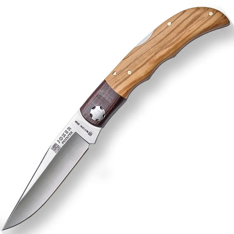 Briceag Joker NO119 Pointer, maner din lemn maslin, lama: 9 cm.
