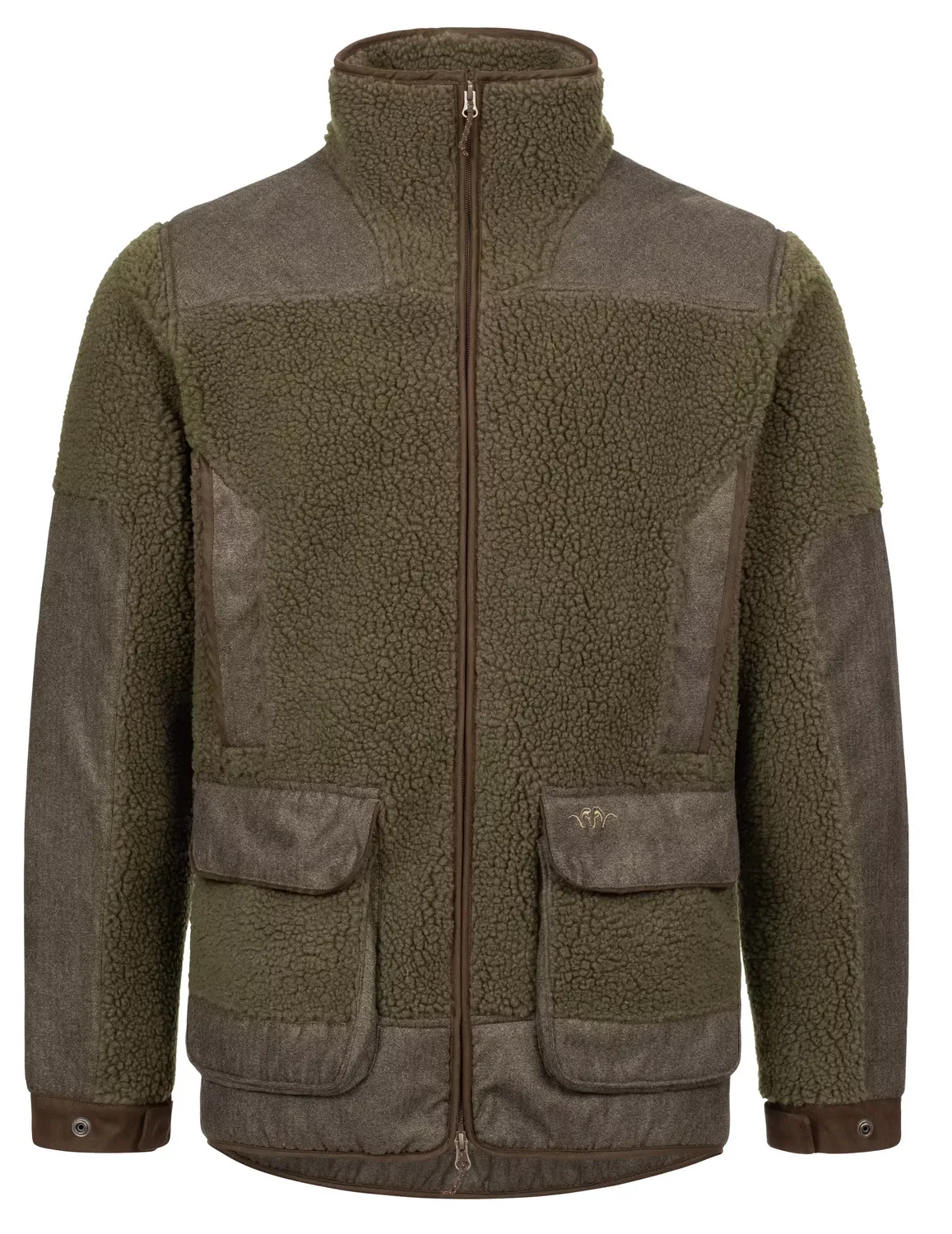 JACHETA SHERPA FLEECE DARK BROWN MAR.3XL (657)