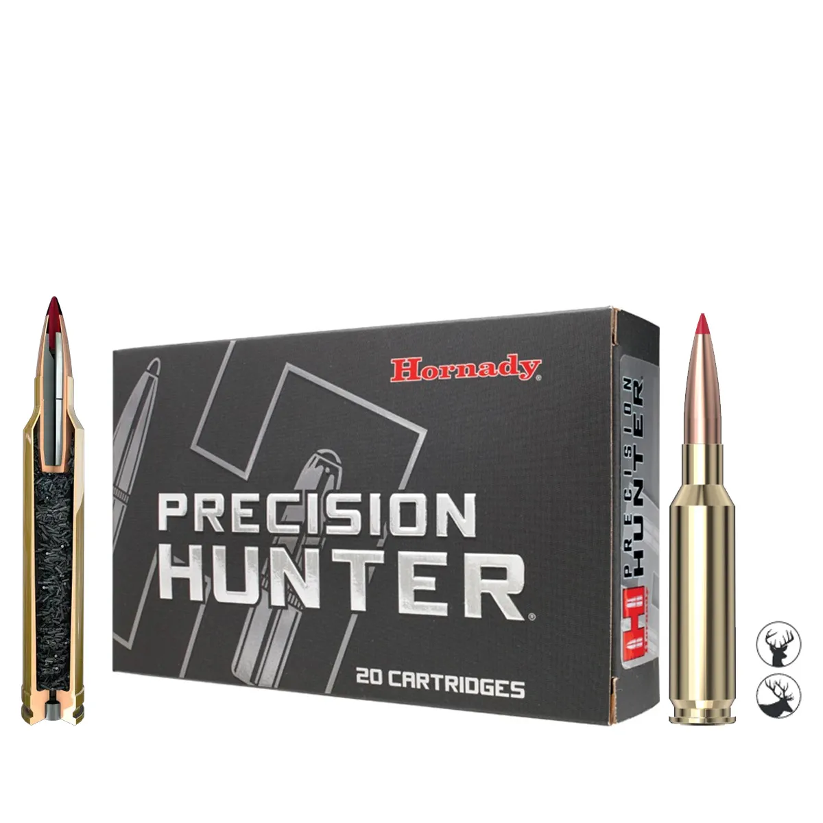Muniție Hornady 6.5 Creedmoor 143 gr ELD-X Precision Hunter