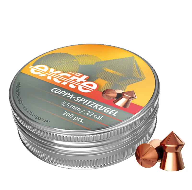 Munitie aer compirmat Haendler & Natermann Excite Coppa-Spitzkugel 5,5 mm | 1.04 g.