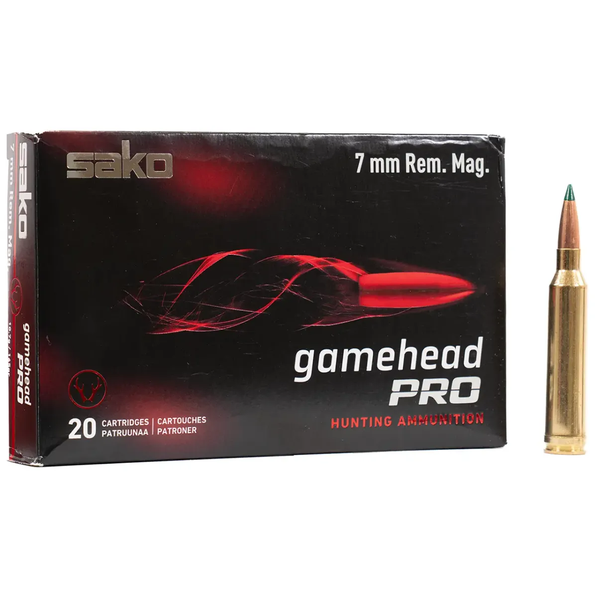 CARTUS GAMEHEAD PRO 7MM.REM.MAG/SP/10,7G