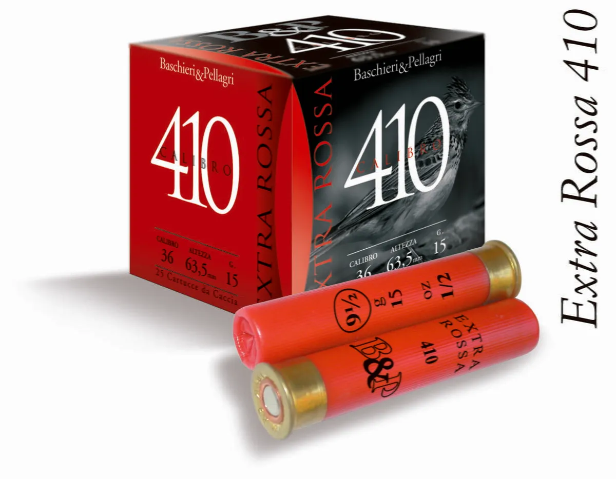 CARTUS EXTRA ROSSA 410 CAL.36/15G/1,9MM(10)