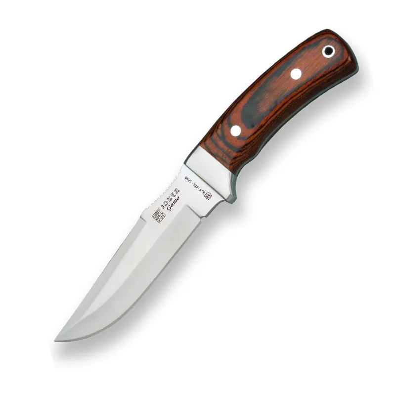 Cutit Joker CR45 Gamo, maner din lemn, lama: 130 mm