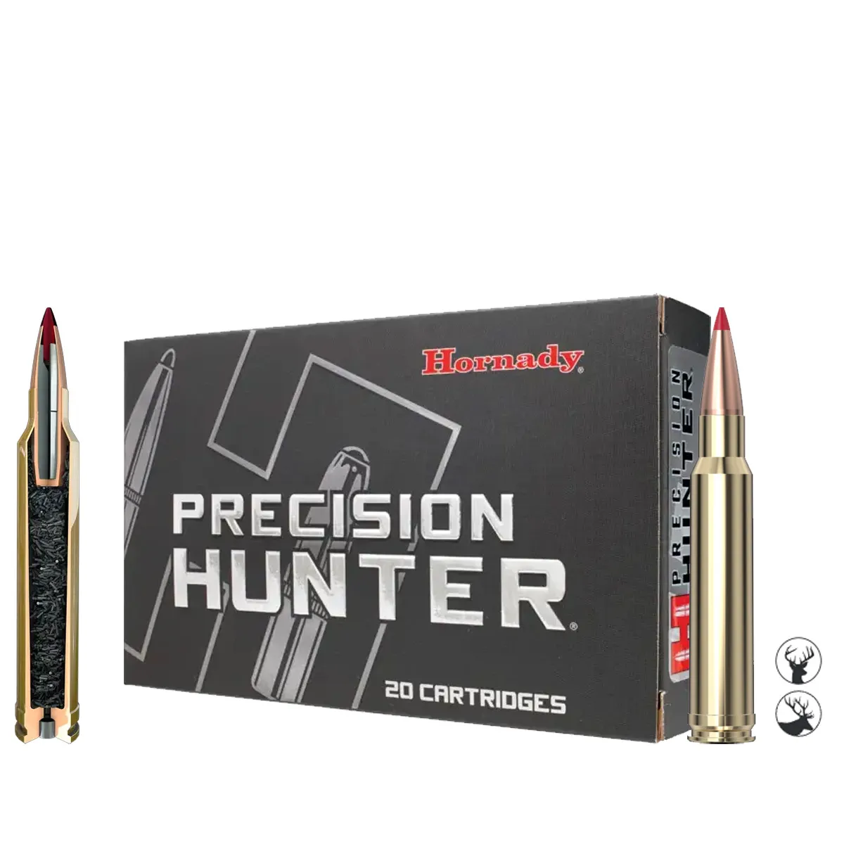 Cartuș Hornady .338 Lapua Mag 270 gr ELD-X Precision Hunter