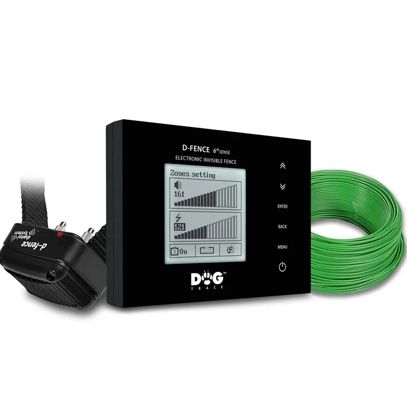 Gard electronic invizibil DogTrace d-fence generatia 6, negru