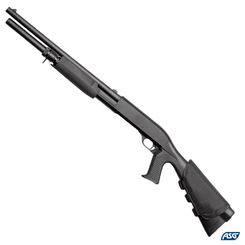 Replica shotgun airsoft ASG Franchi SAS 12; 3-burst, 0,5 - 1,0 J.