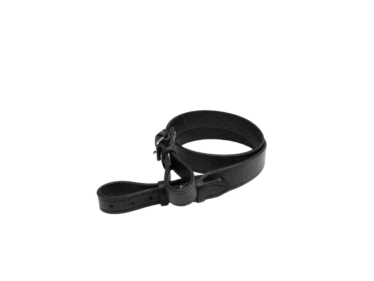CUREA PIELE 30MM PT.ARMA NEAGRA