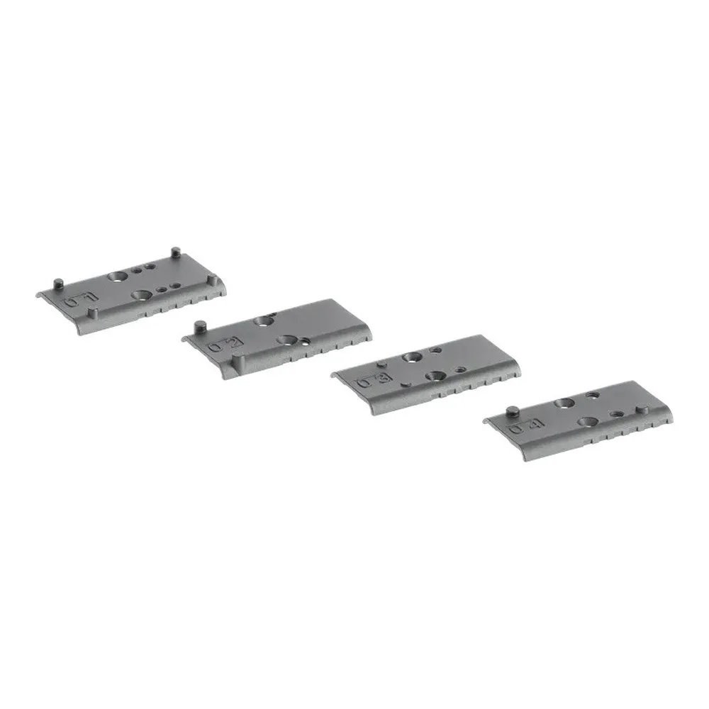 Adaptoare montura dispozitive de ochire pentru GLOCK 17 Gen5 MOS, 4 placi