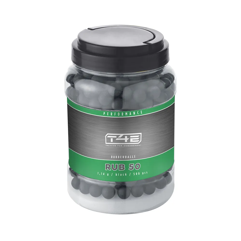 Bile de cauciuc Umarex T4E Performance RUB 50, cal. .50, 1.14 g, 500 bucati