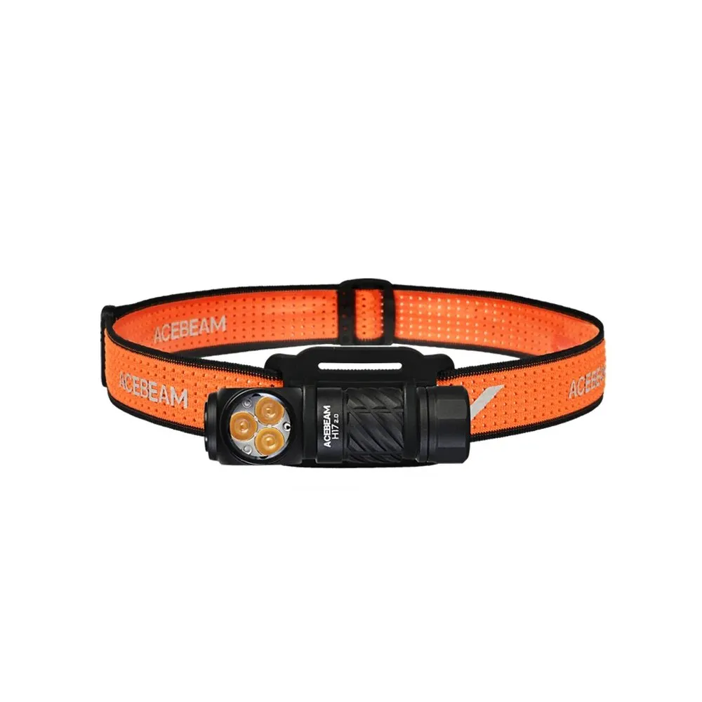 Lanterna reincarcabila pentru cap Acebeam H17 2.0, 2000 lumeni, 128 m