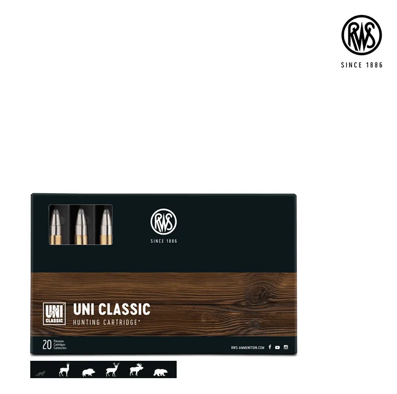 Cartus RWS UNI Classic, cal.: 30-06 Sprg. | 11,7 g.