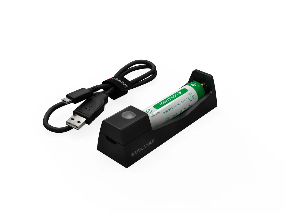 XX ACUMULATOR LED LENSER ICR 14500 LI PT P5R + INCARCATOR