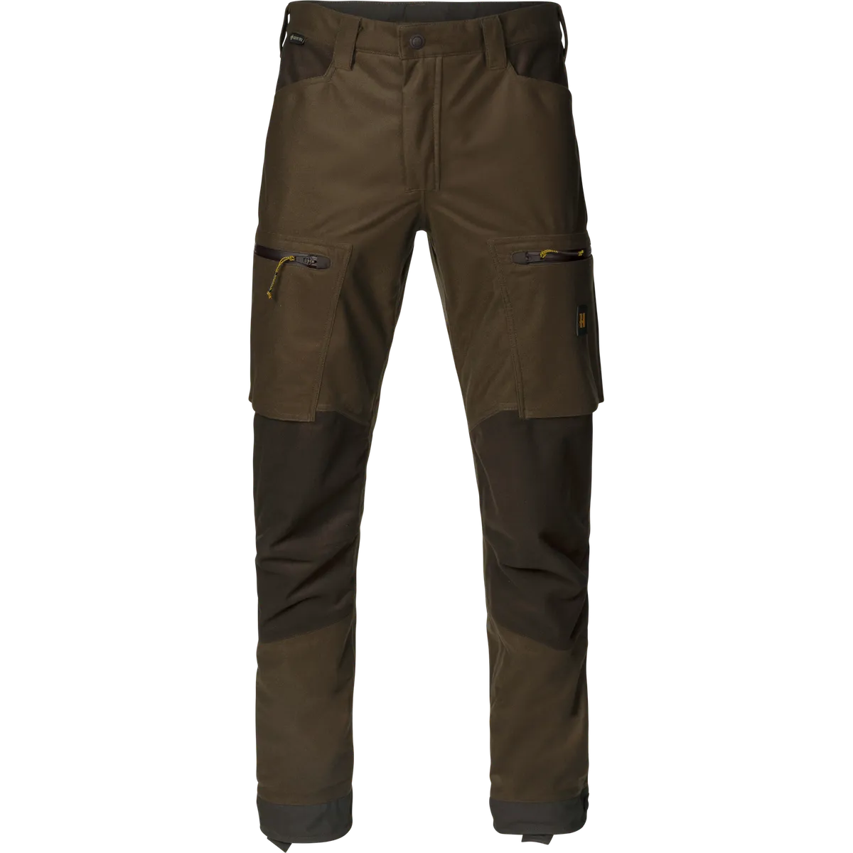 Pantaloni de vânătoare Härkila Forest Hunter GTX, verde/maro (Hunting green/Shadow brown)