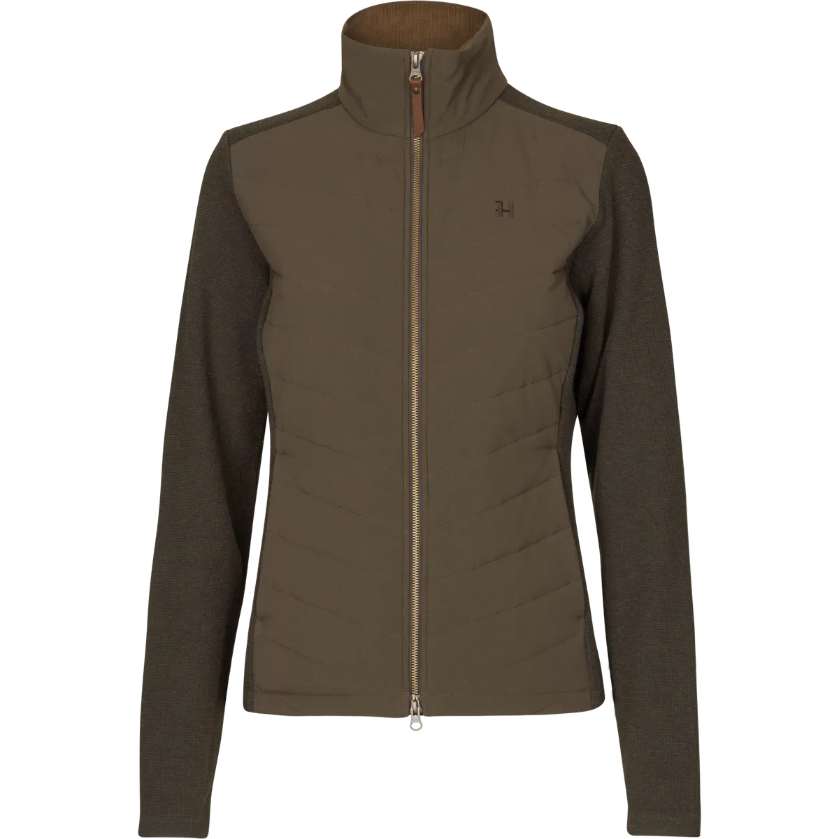 Cardigan izolat damă Härkila Sandhem Pro, verde (Willow green)