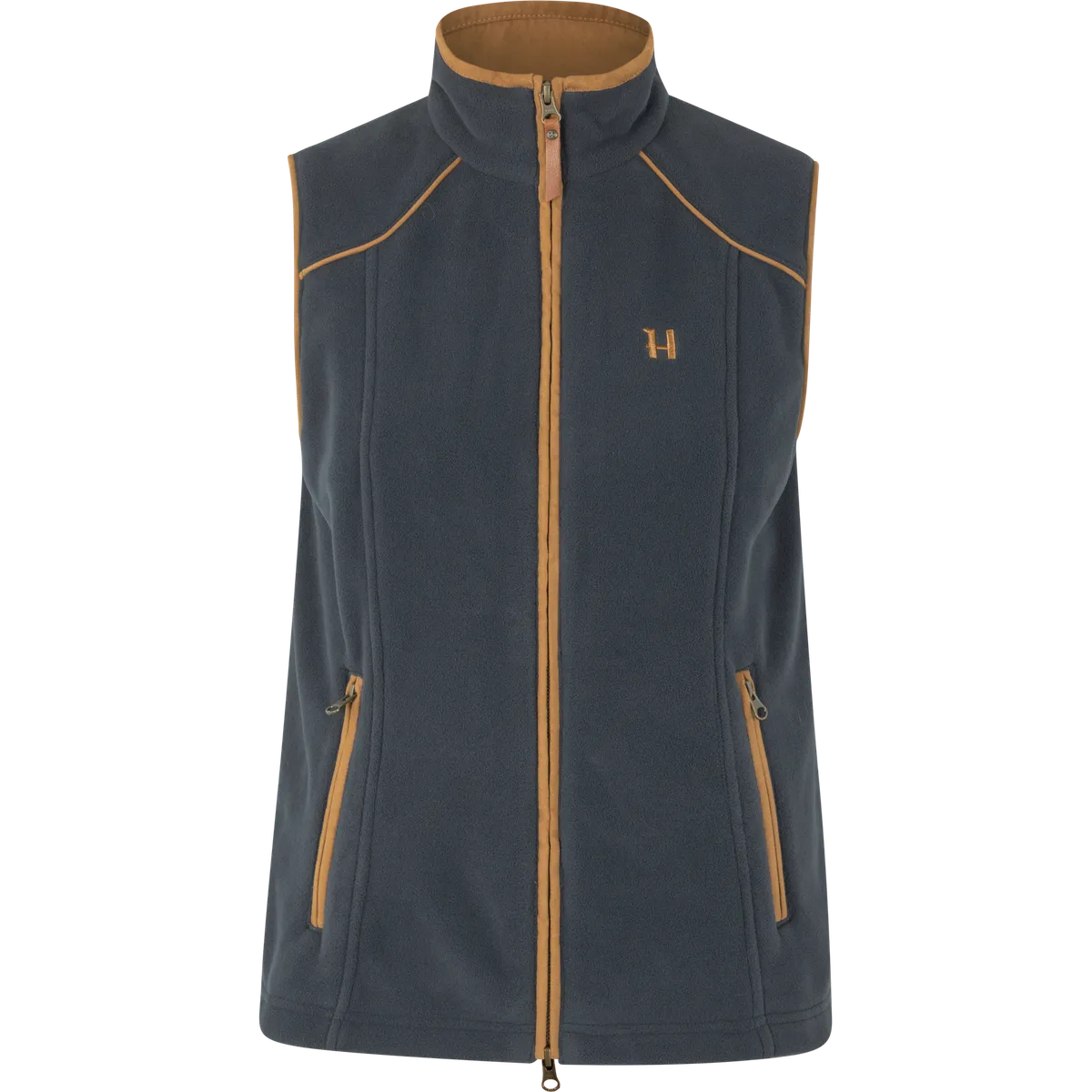 Vestă fleece damă Härkila Sandhem 200, bleumarin închis