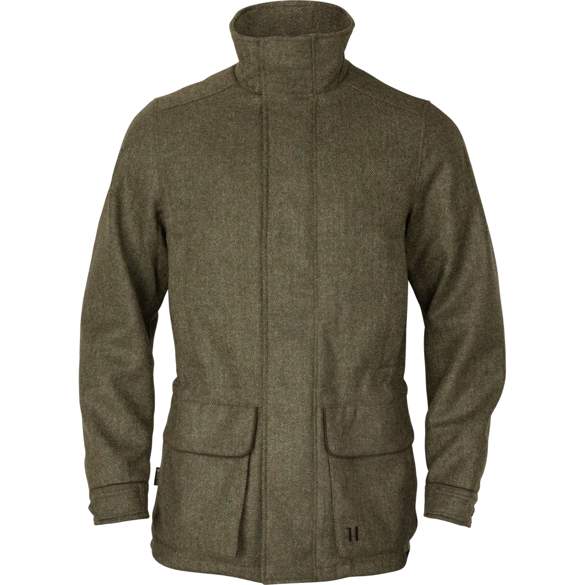 Jachetă de vânătoare din tweed Härkila Kenmore GTX, Forest green/Herringbone