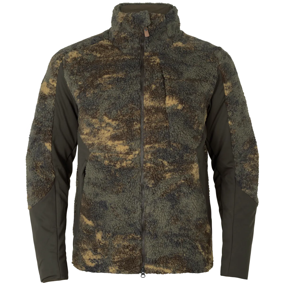 Jachetă de vânătoare izolată Härkila Tyst camo, camuflaj AXIS MSP Quantum