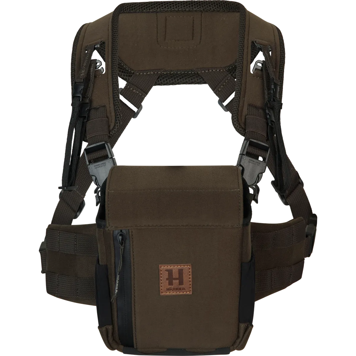 Ham pentru binoclu Härkila Bino Harness, verde închis (Dark willow green)