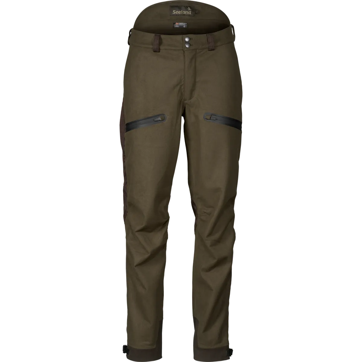 Pantaloni de vânătoare hibrid Seeland Climate, verde (Pine green)