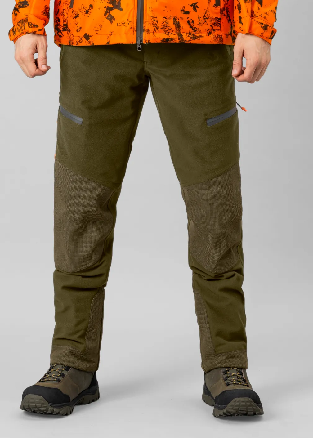 Pantaloni de vânătoare izolați Seeland Vantage, verde (Pine green)
