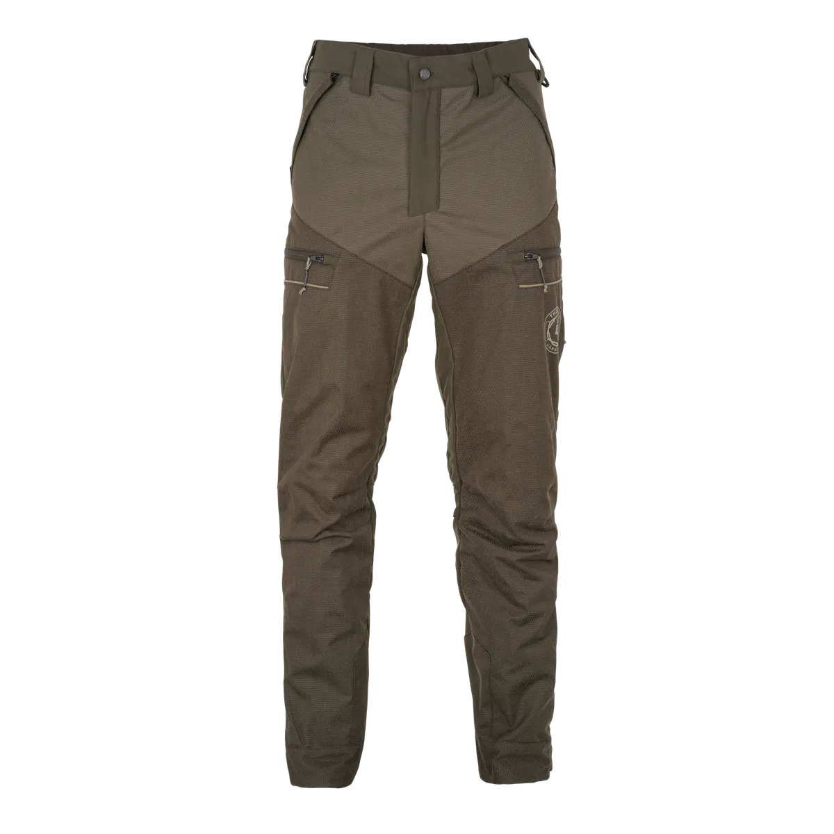Pantaloni de vânătoare anti-spini Härkila Velar Pro HWS, verde (Willow green)