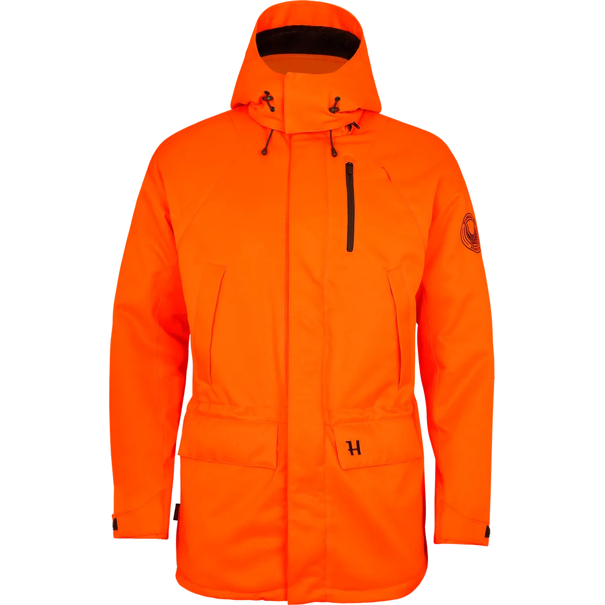 Jachetă de vânătoare izolată Härkila Wildboar Pro Blaze HWS, portocaliu fluorescent