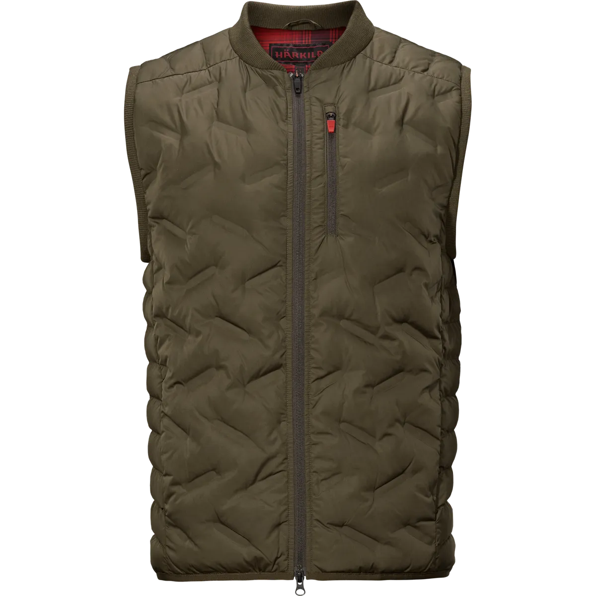 Vestă de vânătoare izolată Härkila Driven Hunt, verde (Willow green)