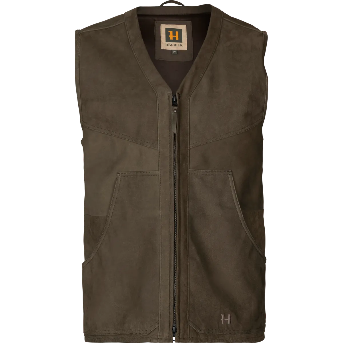 Vestă de vânătoare din piele Härkila Pro Hunter, verde (Willow green)
