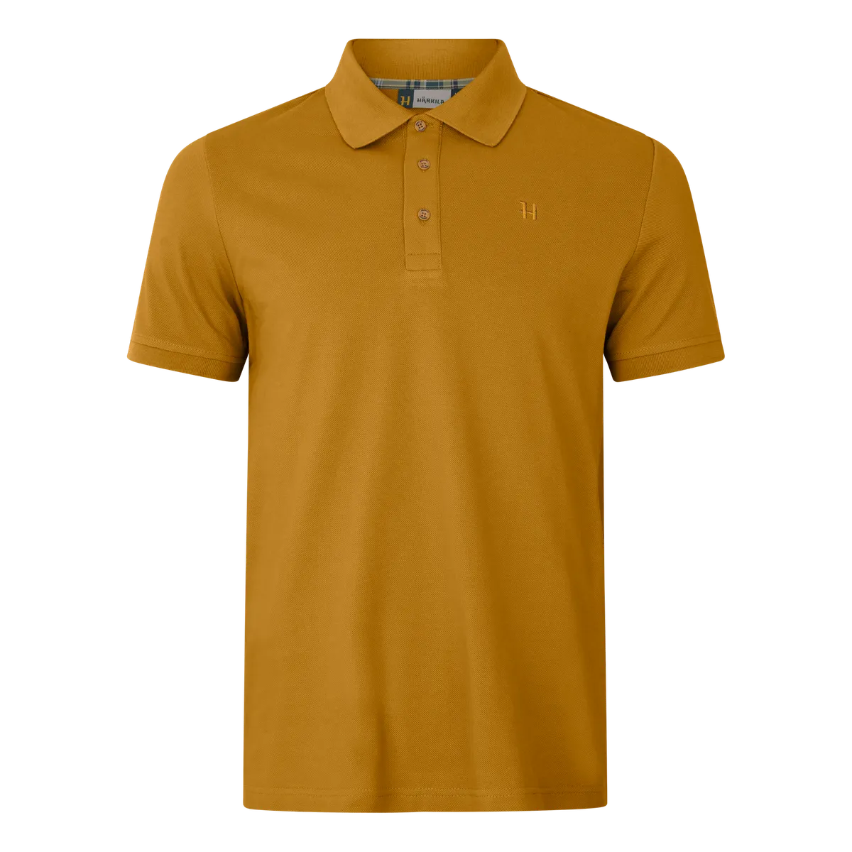 Tricou polo Härkila Field Trial, maro (Buckthorn brown)