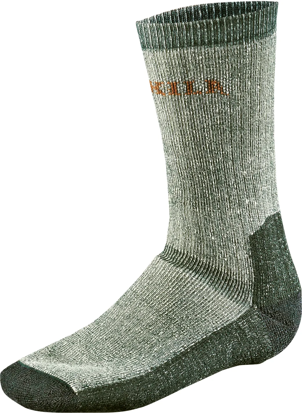 Șosete de vânătoare din lână merino Härkila Expedition, gri/verde