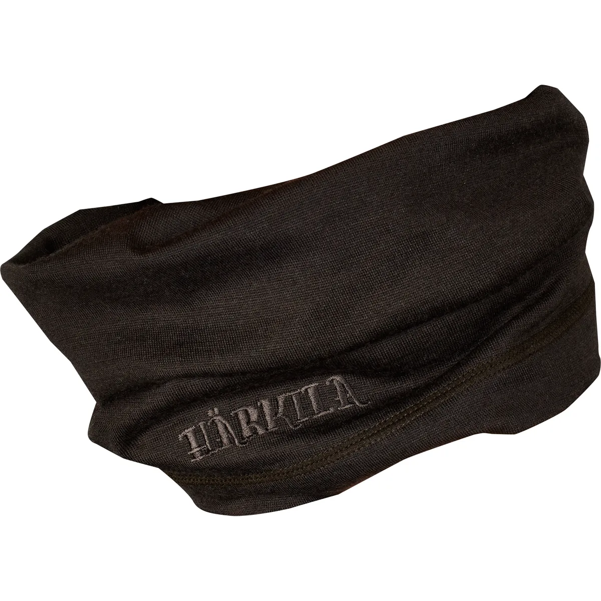 Guler tubular din lână merino Härkila All Season, maro (Shadow brown)