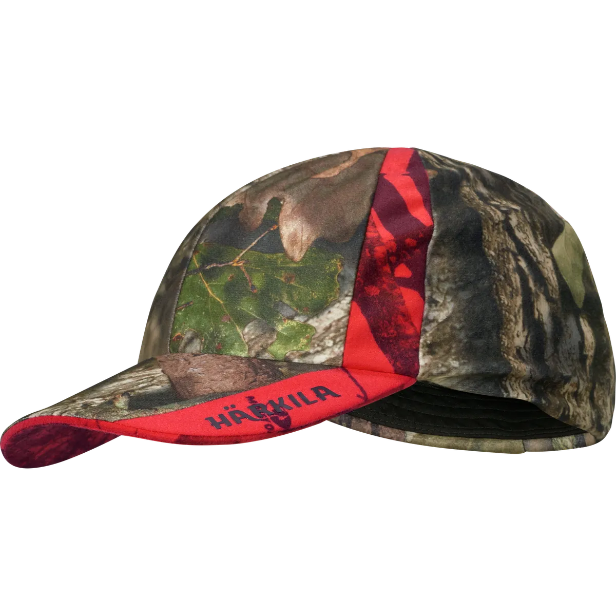 Șapcă camo Härkila Moose Hunter 2.0 GTX, camuflaj MossyOak Break-Up Country/camuflaj MossyOak Red