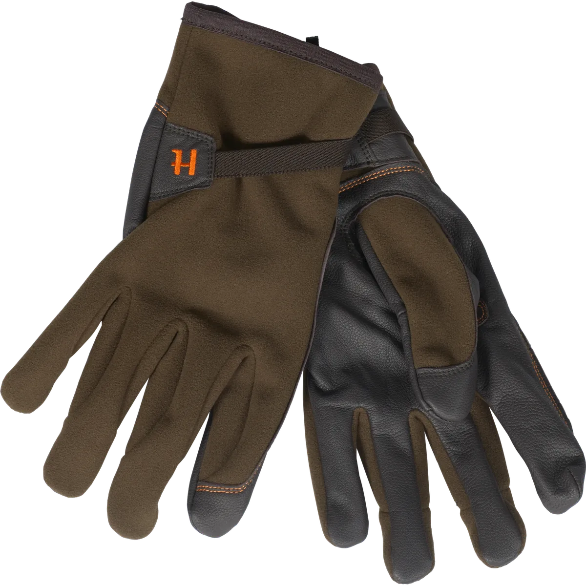 Mănuși de vânătoare Härkila Wildboar Pro, verde/maro (Willow green/Shadow brown)