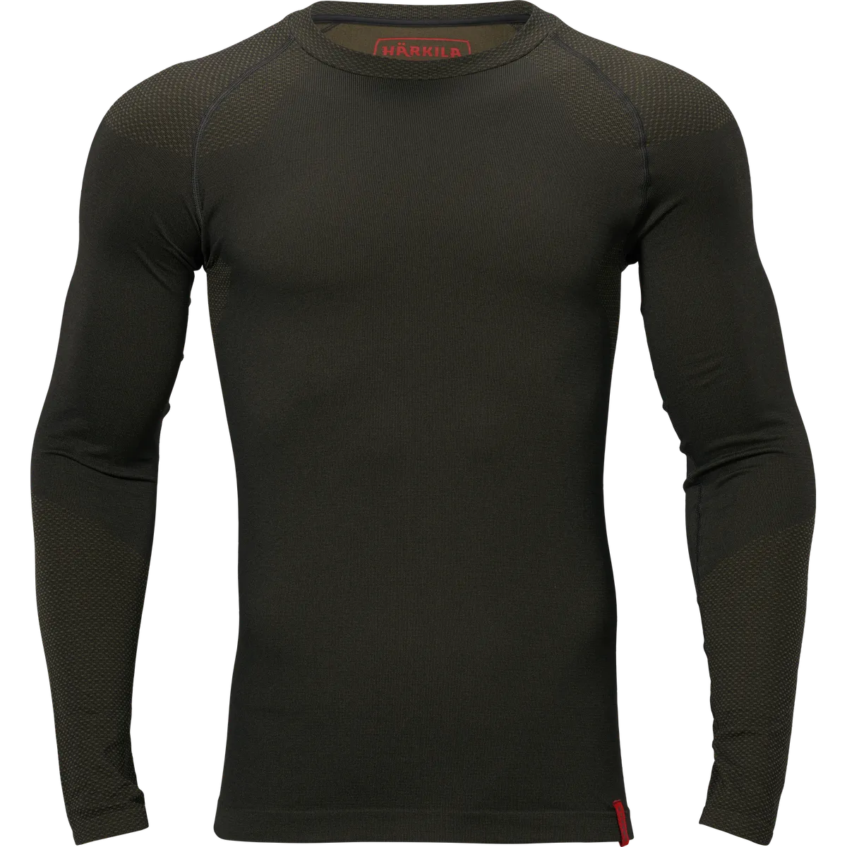 Bluză de corp Härkila Base Active, cu mânecă lungă, verde închis (Dark willow green)