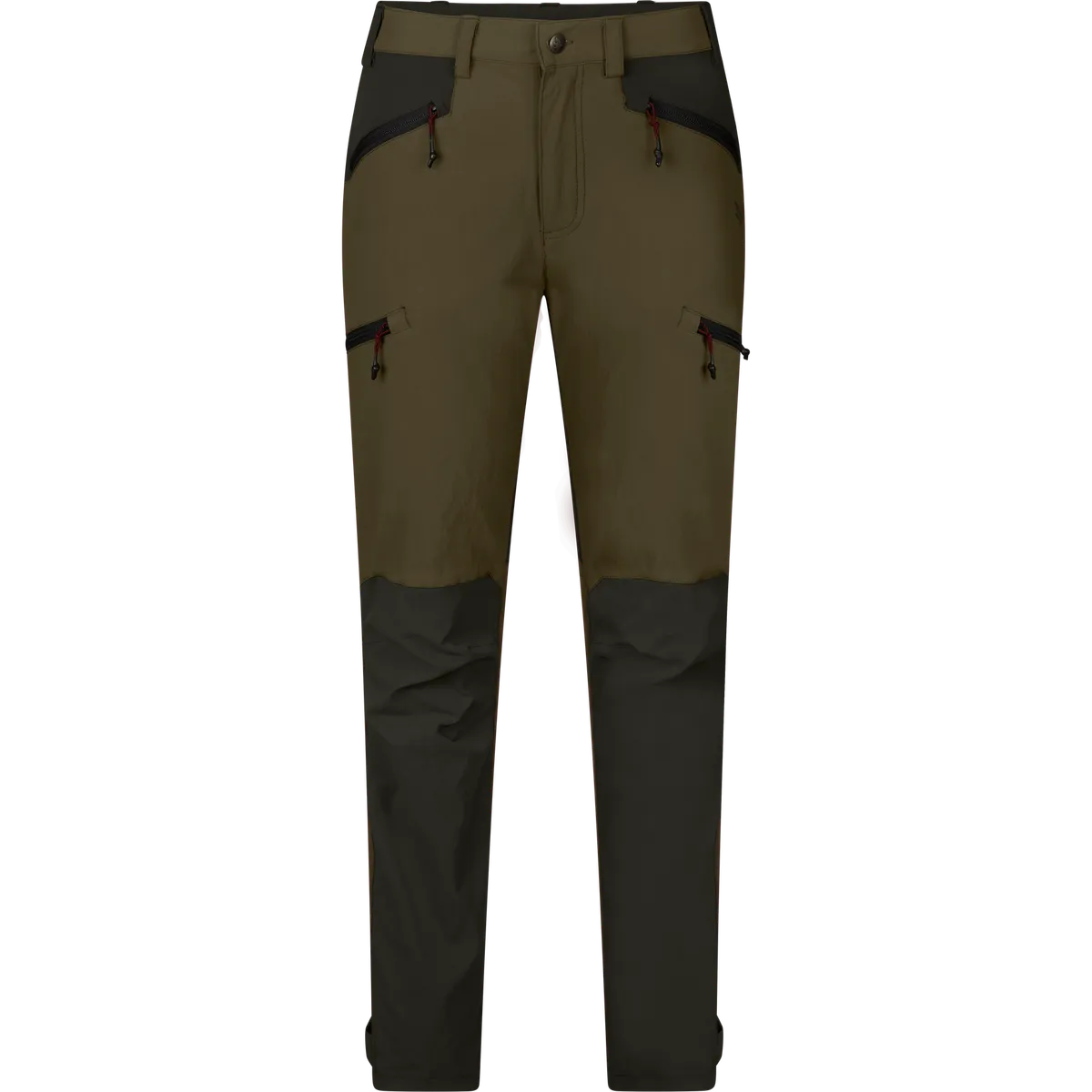 Pantaloni de vânătoare elastici damă Seeland Larch, maro/verde (Grizzly Brown/Duffel Green)