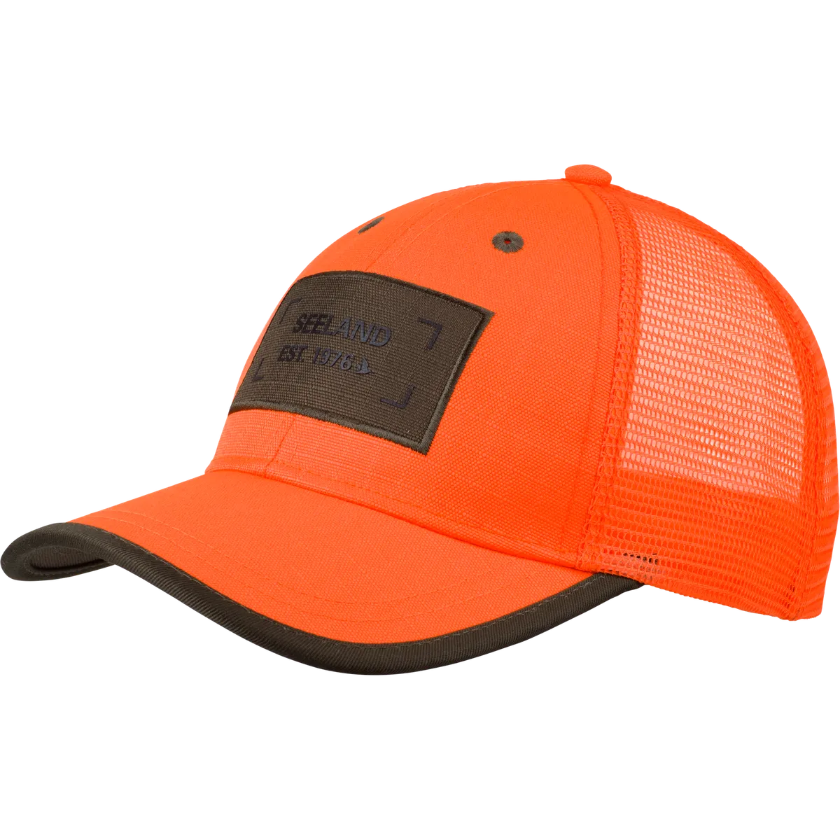 Șapcă trucker Seeland Venture Rover, portocaliu fluorescent, portocaliu fluorescent