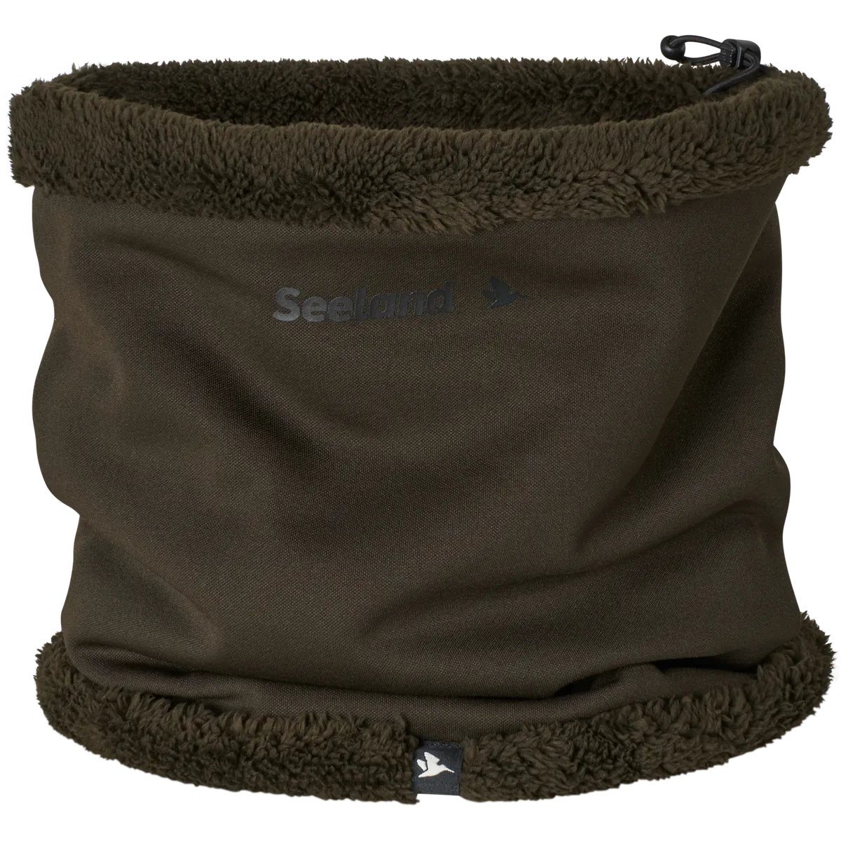 Guler tubular fleece Seeland Iron, verde (Pine green)
